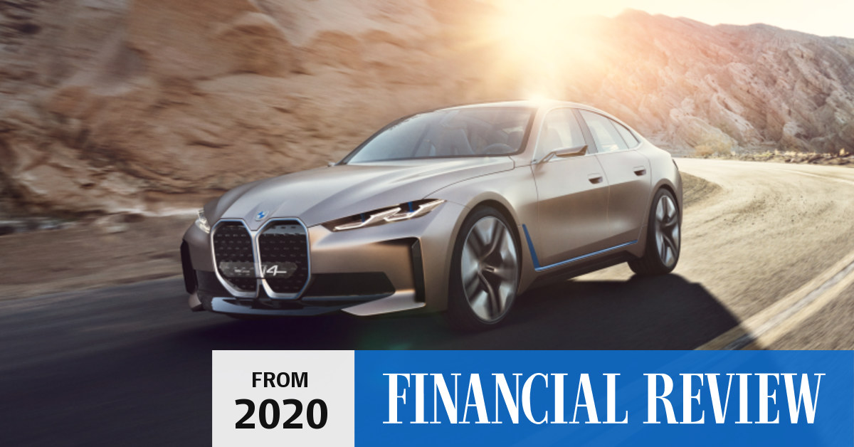 BMW reveals new electric luxury sedan the i4